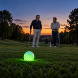 Glow golf balls