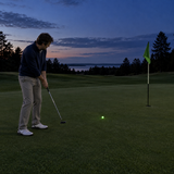 Glow golf balls